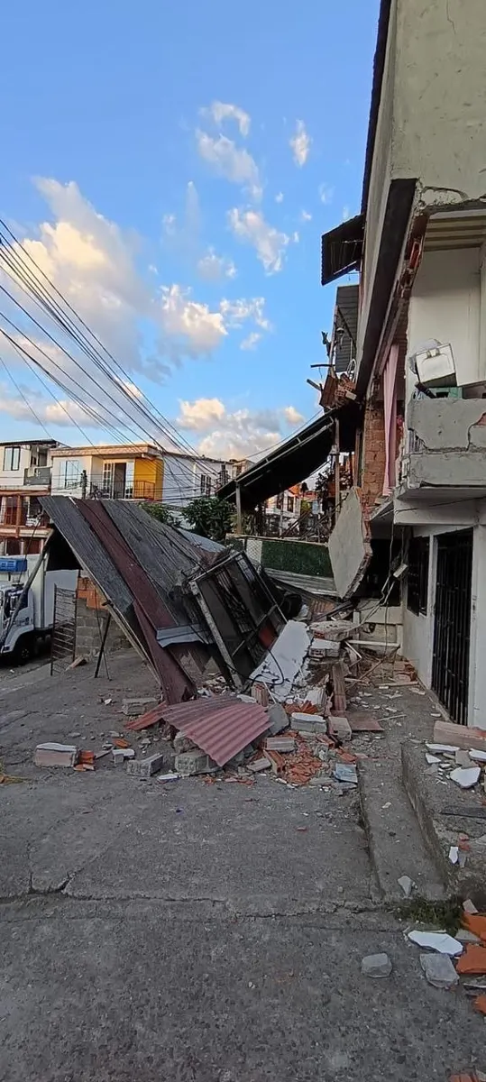 Foto 3 de los daños reportados por Luz Andrea vanegas castro