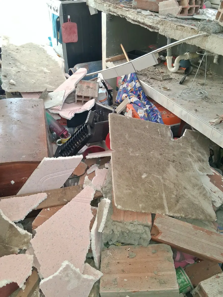 Foto 2 de los daños reportados por Javier Molina Ceballos