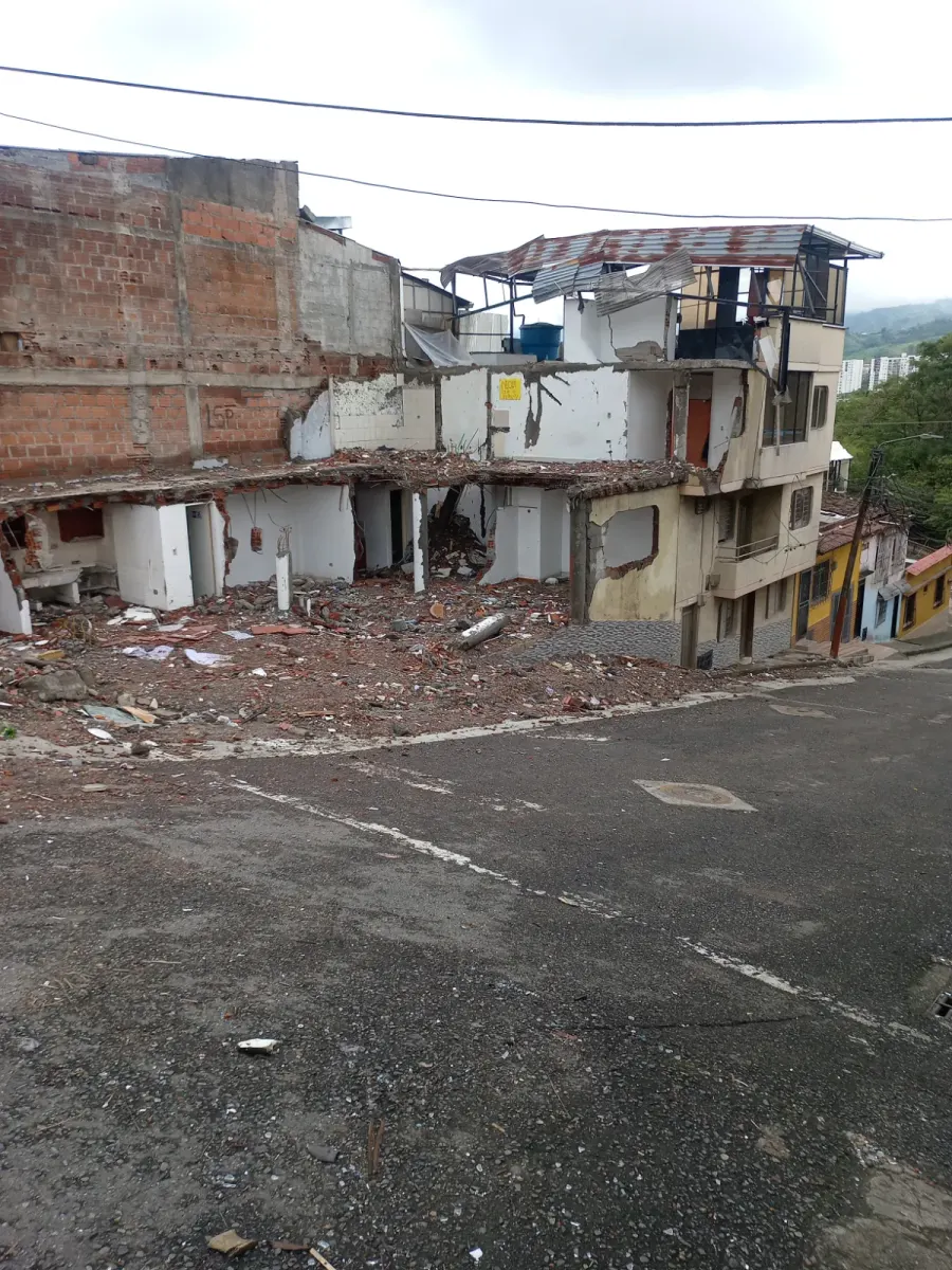 Foto 2 de los daños reportados por Luis Gonzaga Cardona