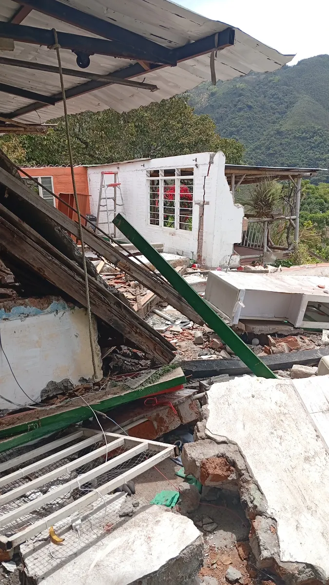 Foto 2 de los daños reportados por Jhon Jairo cabal