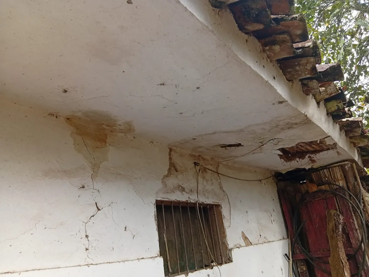Foto 2 de los daños reportados por Mariana Villani