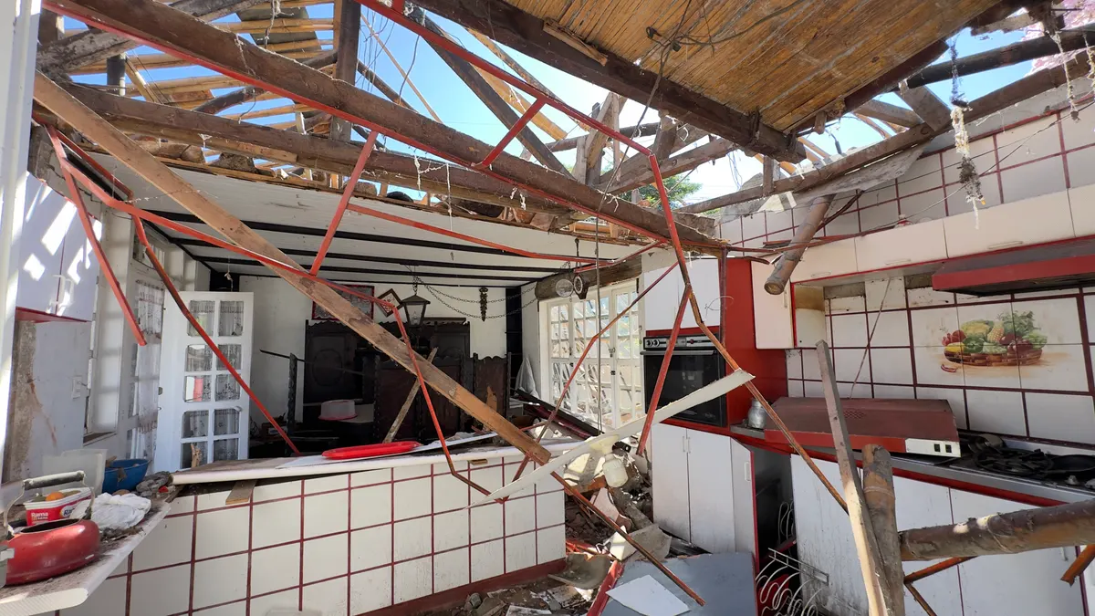 Foto 2 de los daños reportados por María José Rodríguez Lotero