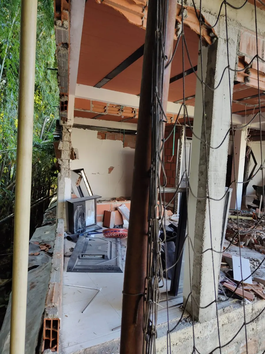 Foto 2 de los daños reportados por Fabián Giraldo Escobar
