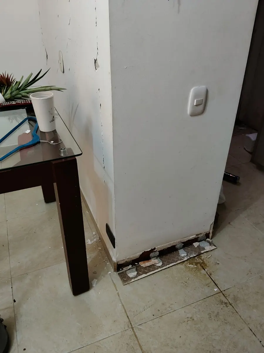 Foto 2 de los daños reportados por Juan Camilo Pérez Cisneros