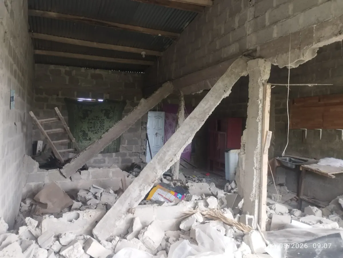 Foto 2 de los daños reportados por Yarlin Moreno Bejarano