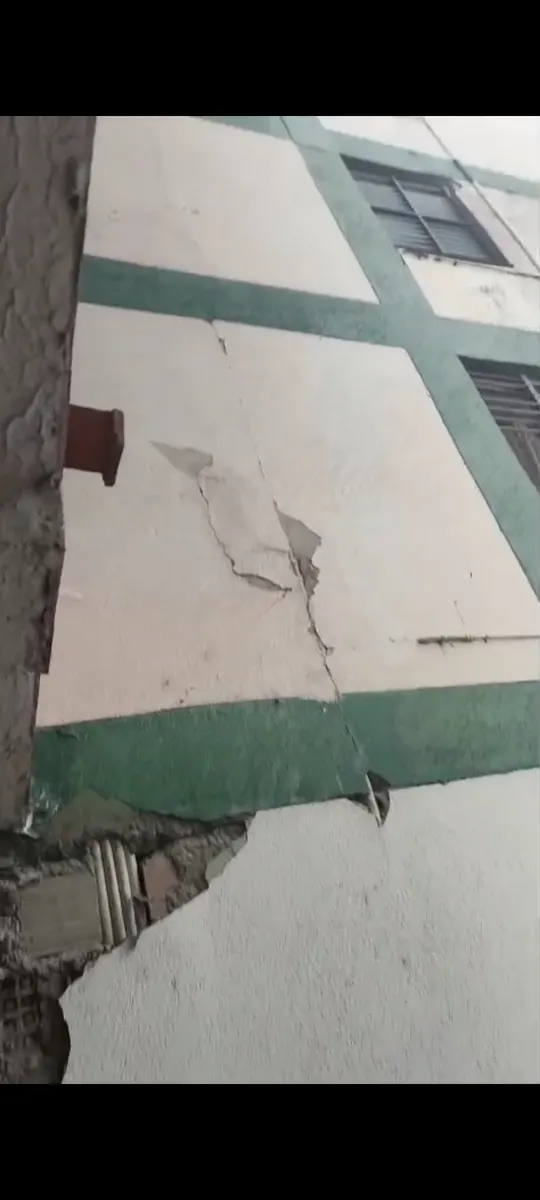 Foto 1 de los daños reportados por Edna Alejandra Santos Ospina