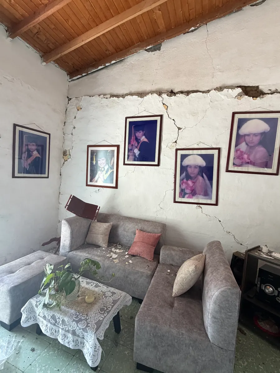 Foto 2 de los daños reportados por Alejandra Varela Posso
