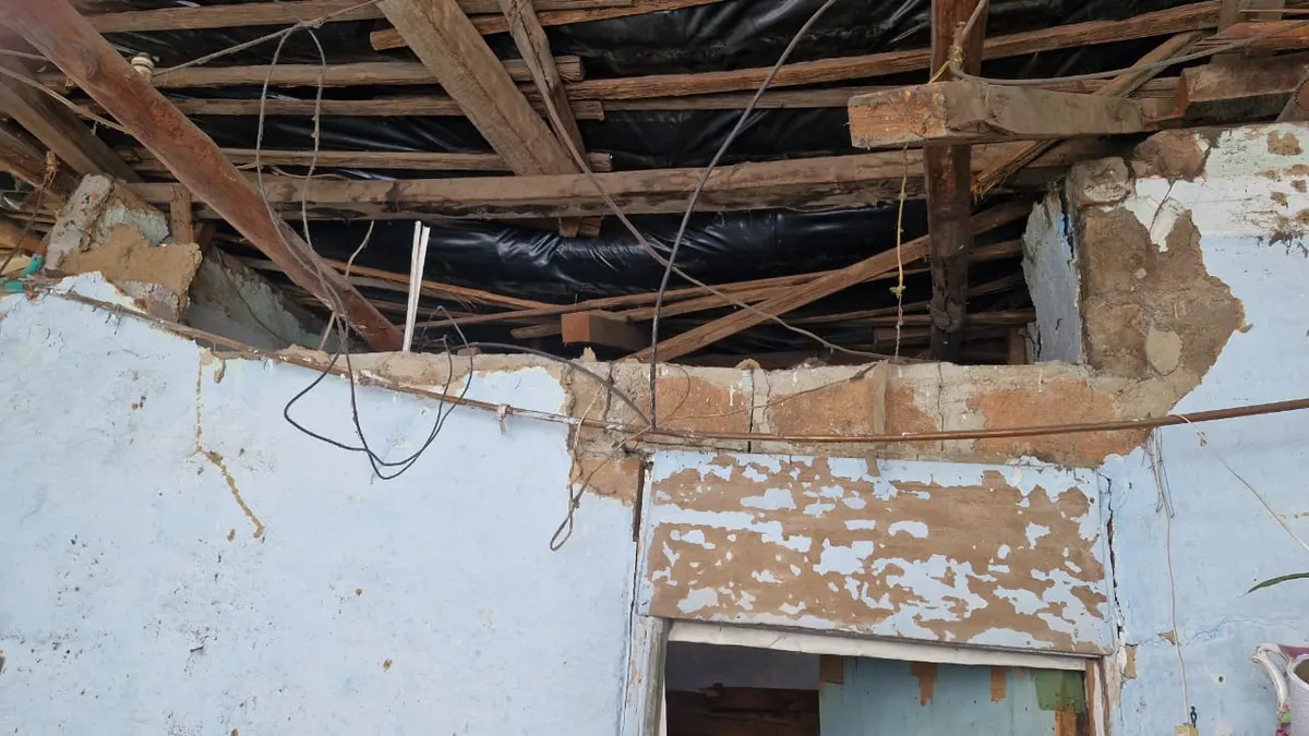 Foto 4 de los daños reportados por Araceli Castaño Ladino