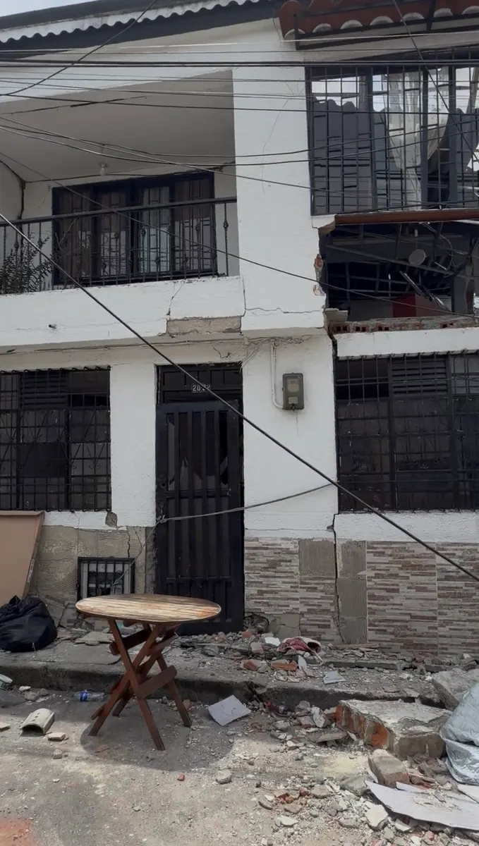 Foto 2 de los daños reportados por Otoniel largo