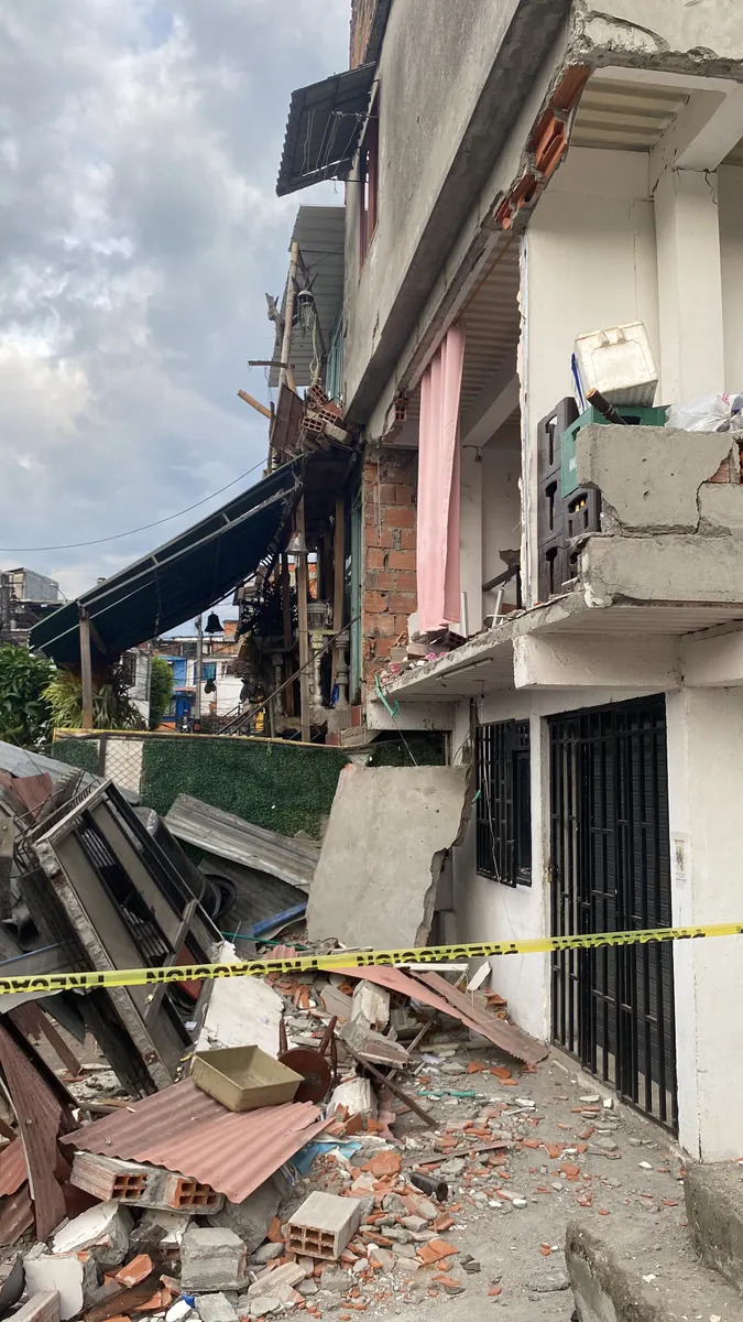 Foto 2 de los daños reportados por Luz Andrea vanegas castro