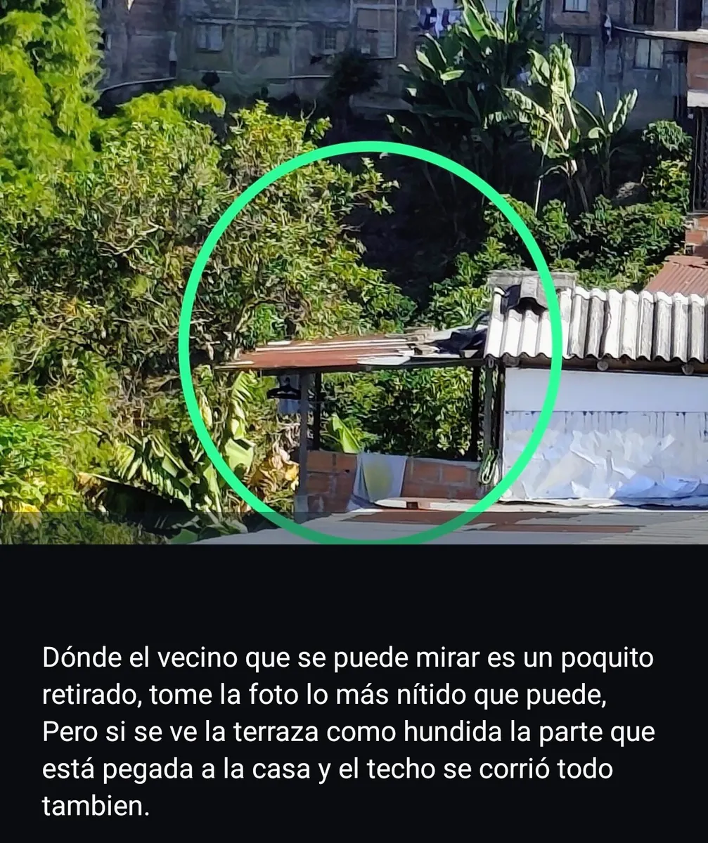 Foto 2 de los daños reportados por Lucero María Puerta Puerta