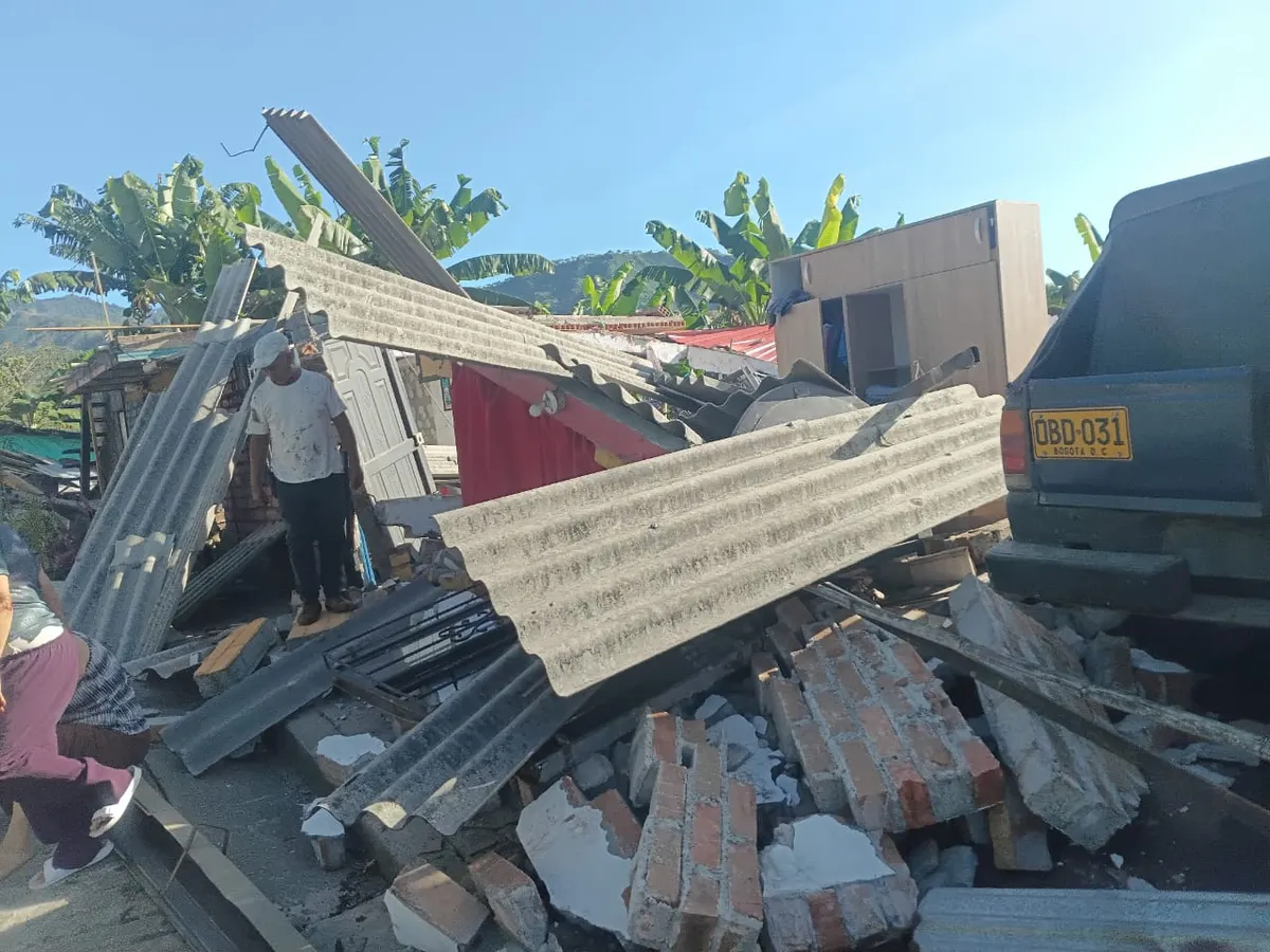Foto 4 de los daños reportados por Eusebio Trejos Echeverry