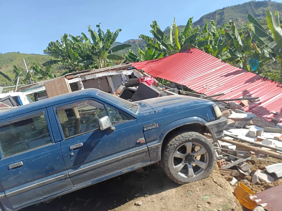 Foto 2 de los daños reportados por Eusebio Trejos Echeverry