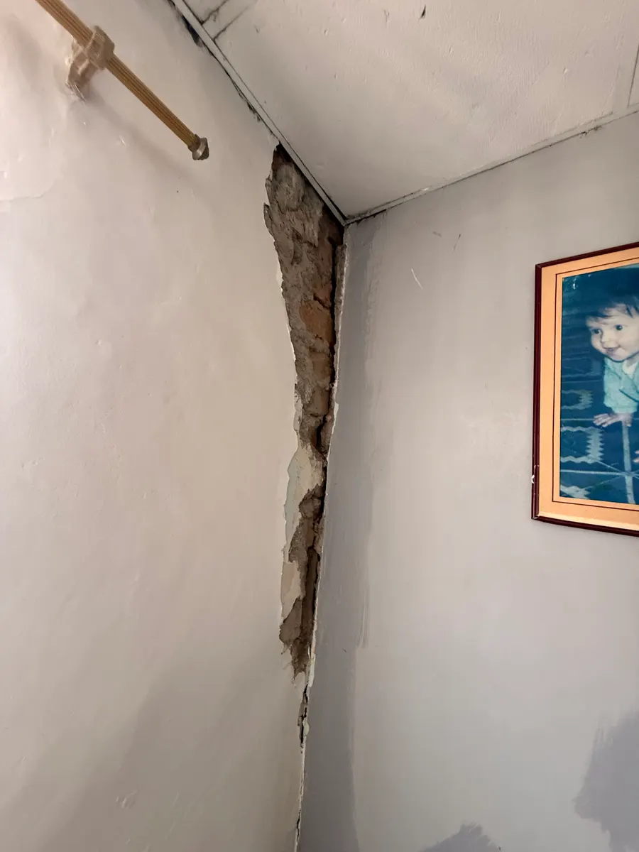 Foto 1 de los daños reportados por Lupe Maribel campo