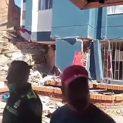 Daños reportados por Luis Alberto Quiroz