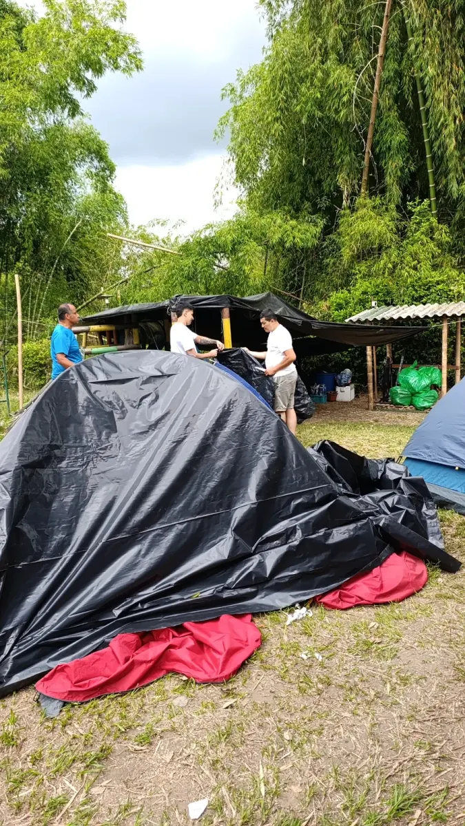 Foto 1 de los daños reportados por Carlos Mario Ocampo Muñoz