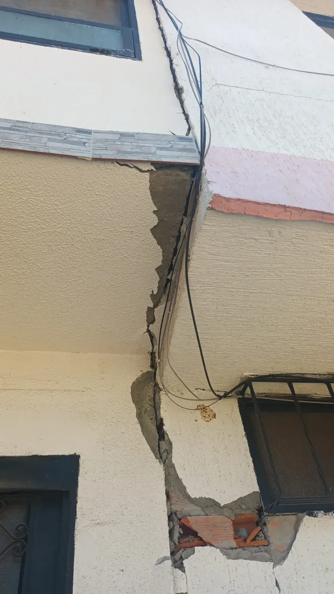 Foto 2 de los daños reportados por Oladys Agudelo Romero