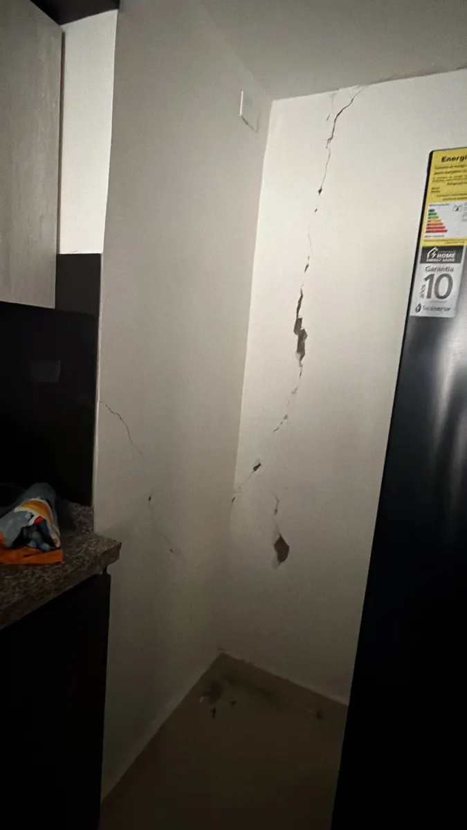 Foto 1 de los daños reportados por Alejandra pimienta