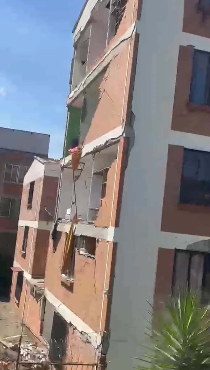 Foto 1 de los daños reportados por Javier Molina Ceballos