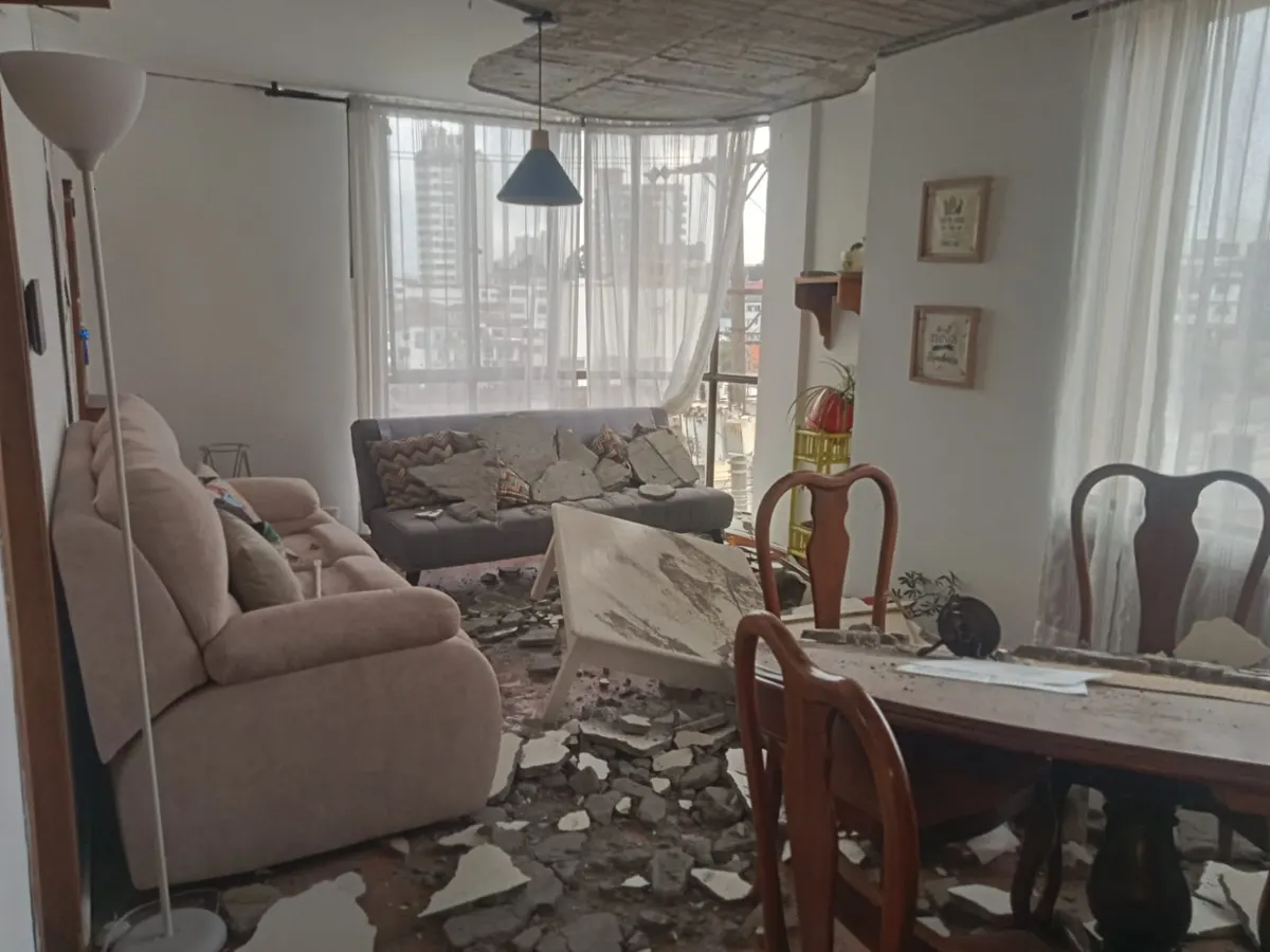 Foto 2 de los daños reportados por Marcela Arango