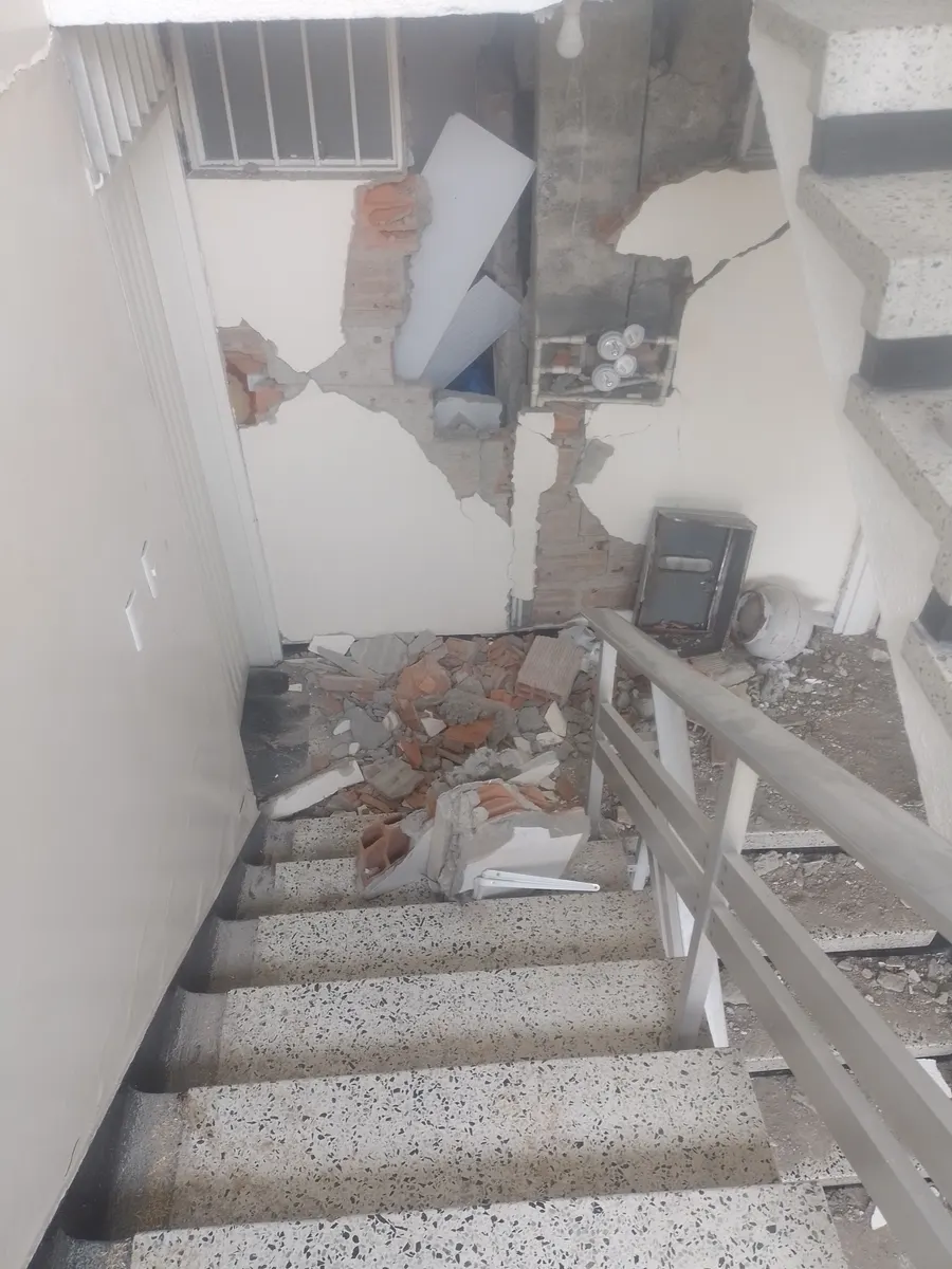 Foto 2 de los daños reportados por Juan Manuel Alvarez Londoño