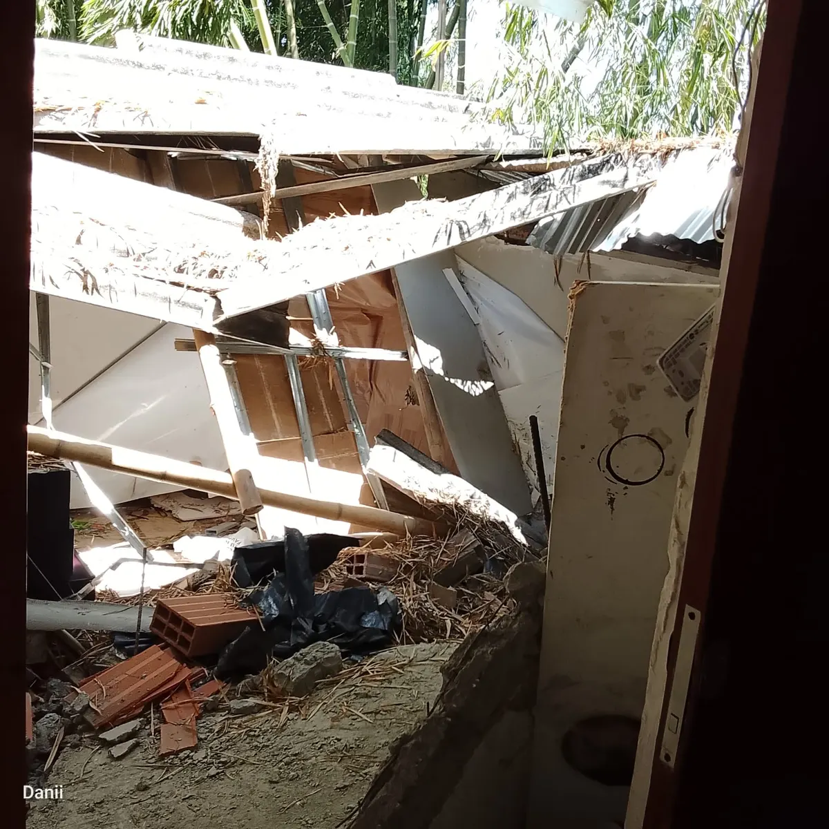 Foto 3 de los daños reportados por Orfanid Villamil Gutierrez