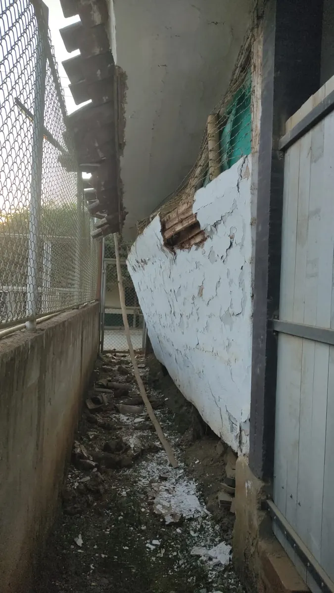 Foto 3 de los daños reportados por César Augusto Lozano Bastidas