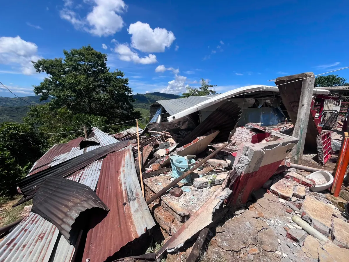Foto 3 de los daños reportados por Gloria Patricia Posso Bedoya