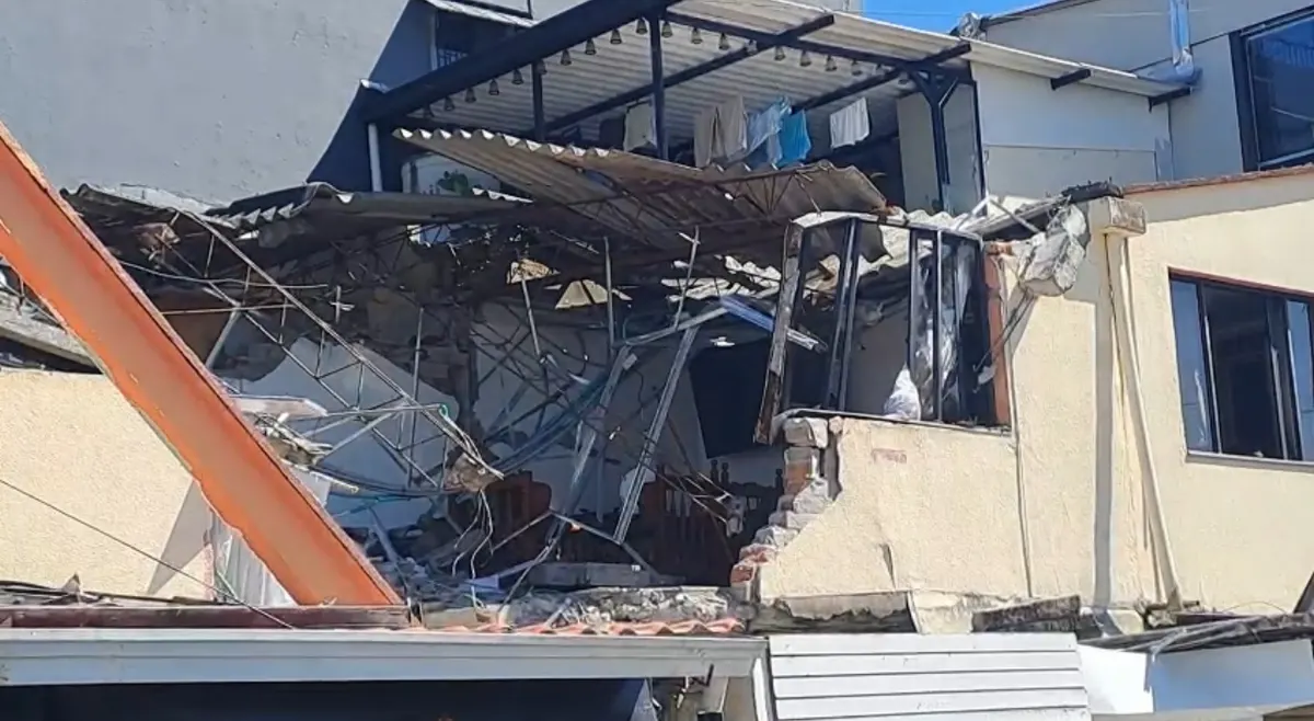 Foto 2 de los daños reportados por Libia Agudelo