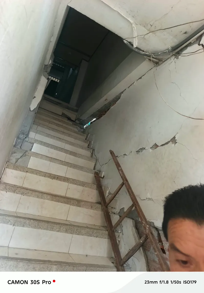 Foto 3 de los daños reportados por Gloria Castro de diaz