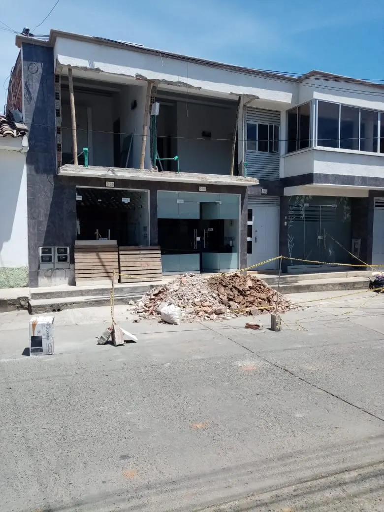 Foto 2 de los daños reportados por Diana Carolina Muñoz