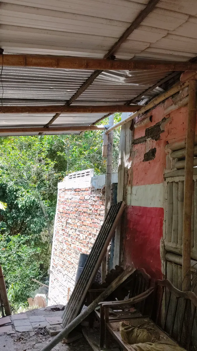 Foto 2 de los daños reportados por Caroline villada