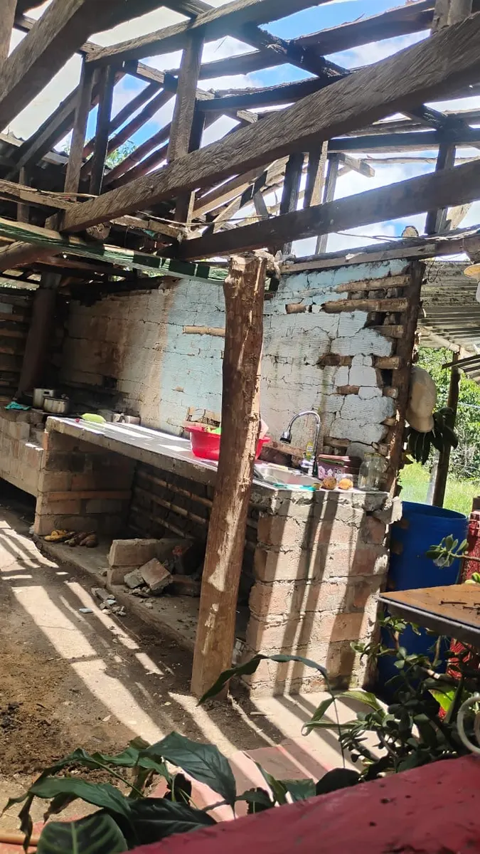Foto 1 de los daños reportados por Alba maria ceballos