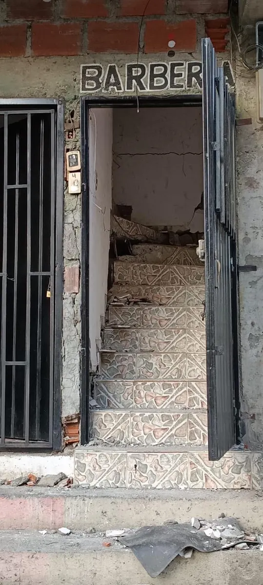 Foto 4 de los daños reportados por Luz Andrea vanegas castro