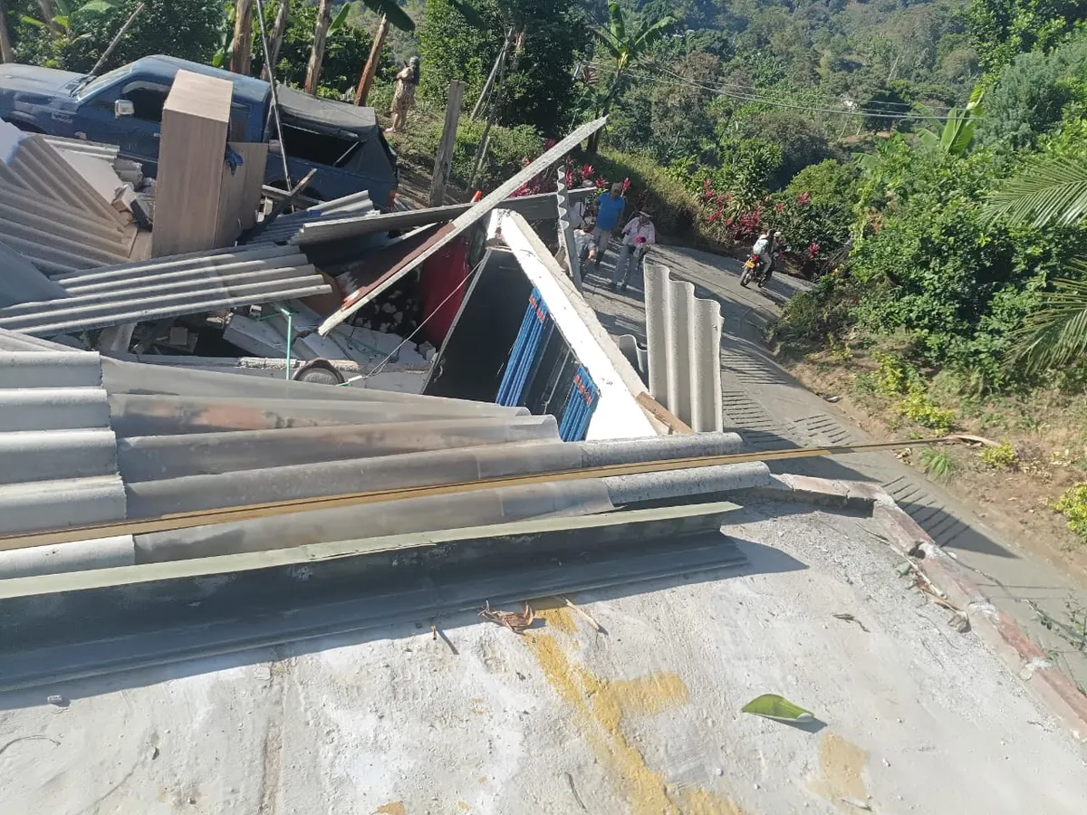Foto 5 de los daños reportados por Eusebio Trejos Echeverry