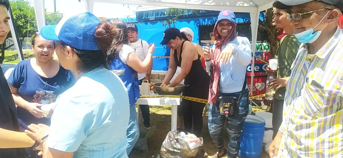 Foto 1 de los daños reportados por Daniela castillo