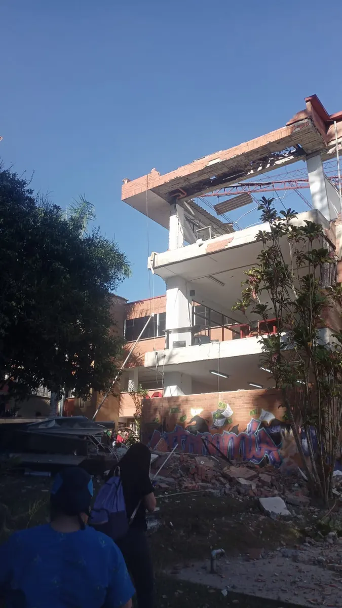Foto 2 de los daños reportados por Sara Machado