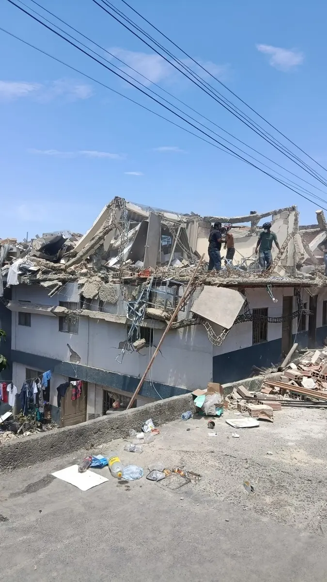 Foto 2 de los daños reportados por Jackeline Giraldo Morales