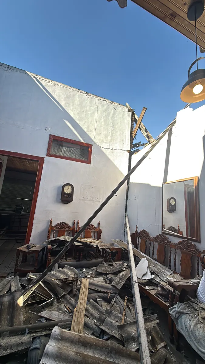 Foto 1 de los daños reportados por Ledy Johana Martínez Agudelo