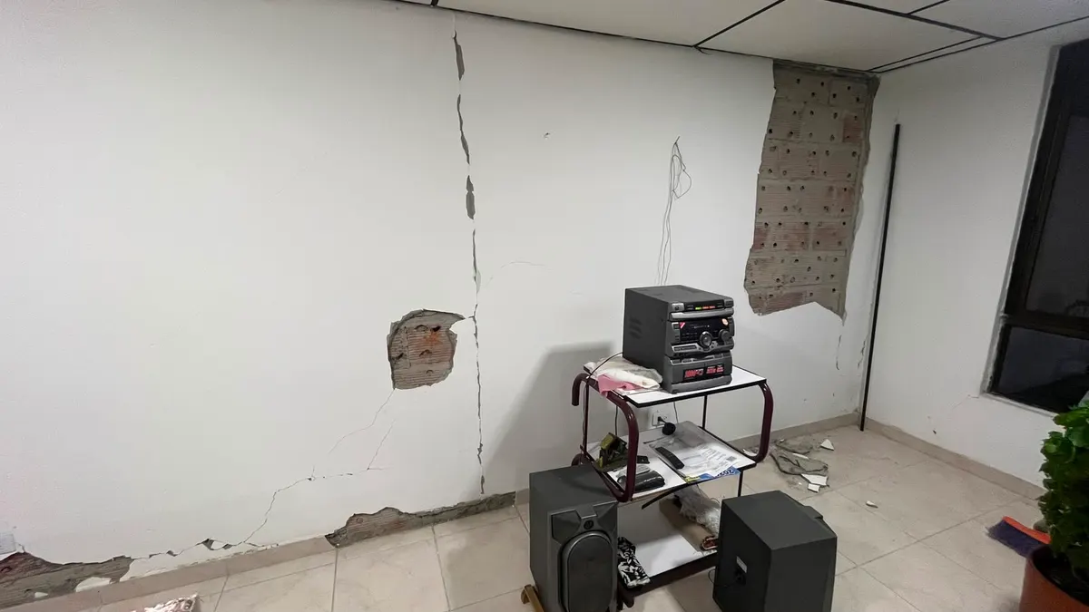 Foto 2 de los daños reportados por Carlos Alberto Cano  Diaz