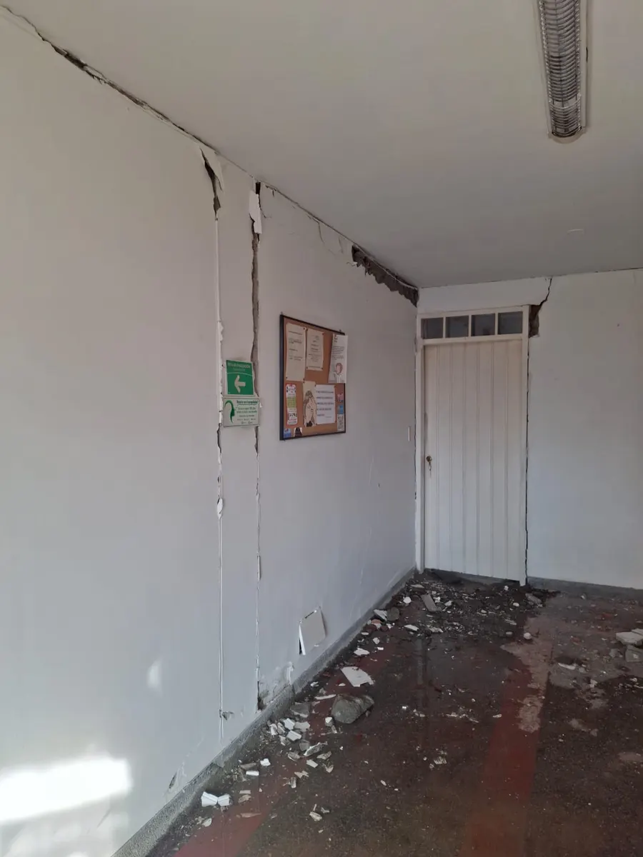 Foto 2 de los daños reportados por Lizeth Viviana Rincon Román