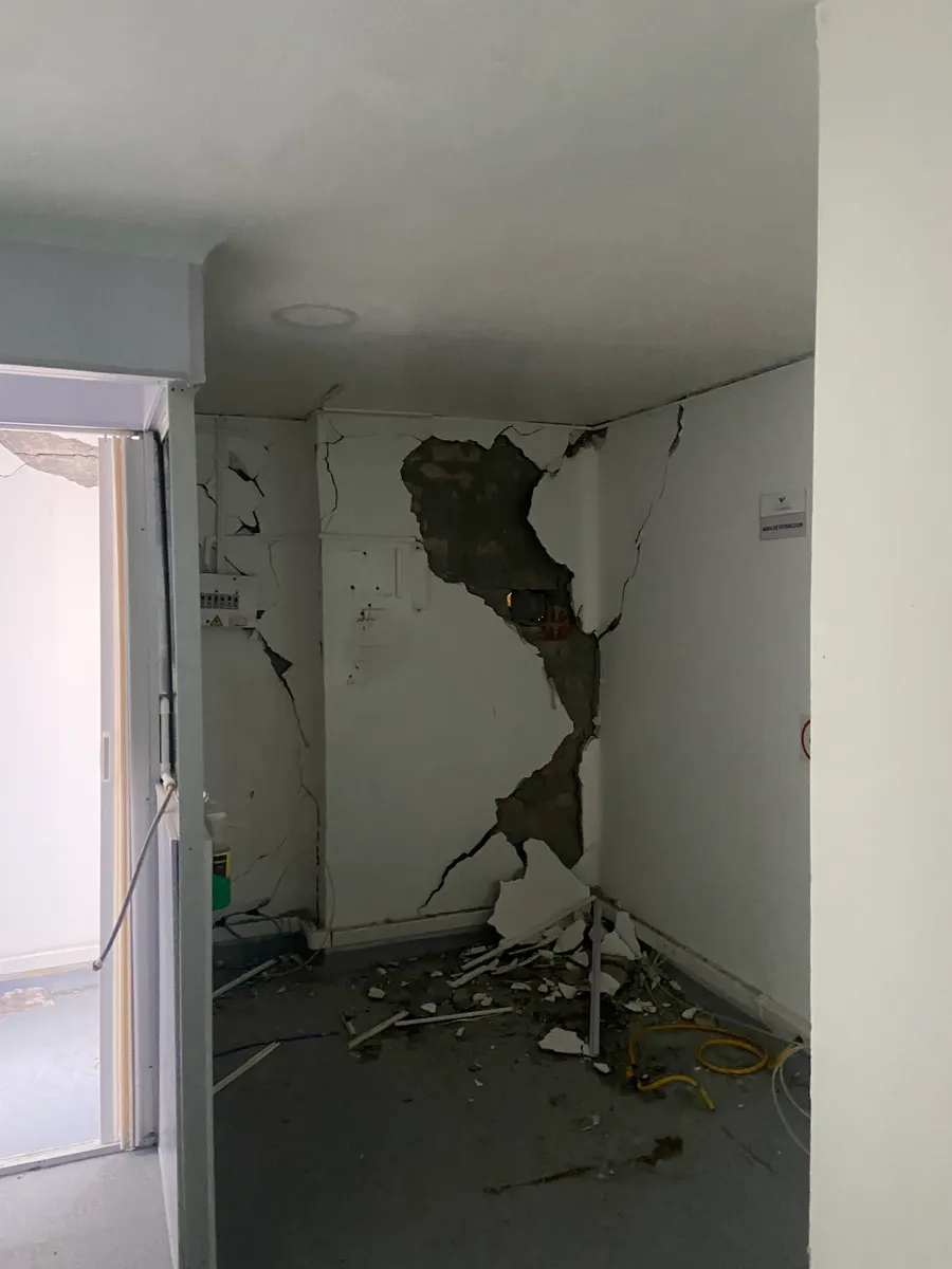 Foto 2 de los daños reportados por Inversiones Artesanna SAS