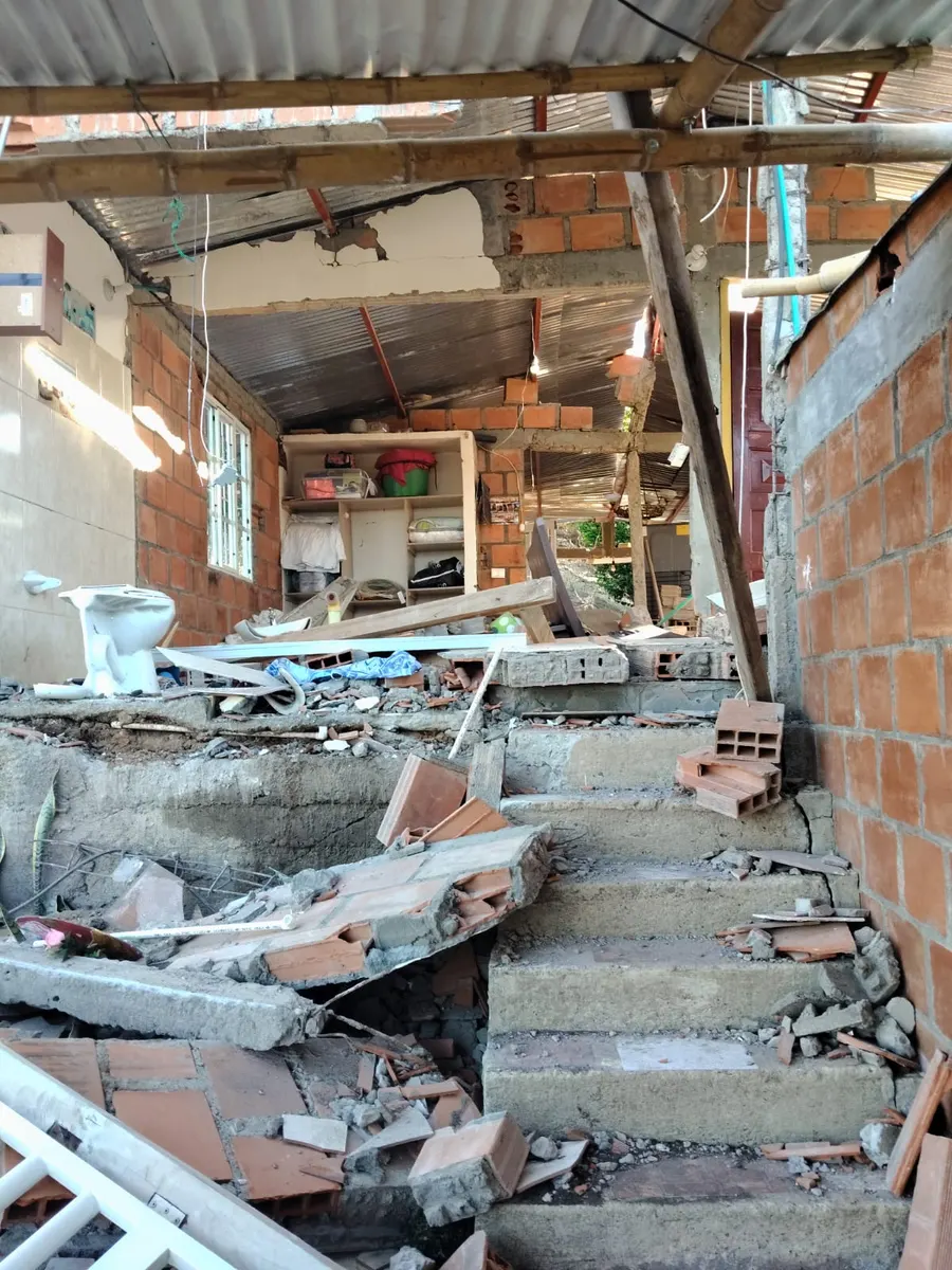 Foto 3 de los daños reportados por Jhon Jairo cabal