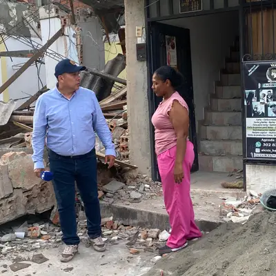 Daños reportados por Luis Esteban Sinisterra Quiñones