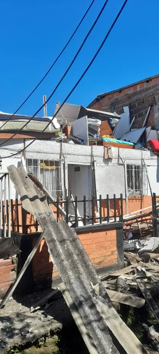 Foto 1 de los daños reportados por Carlos adrian Rodas Arias