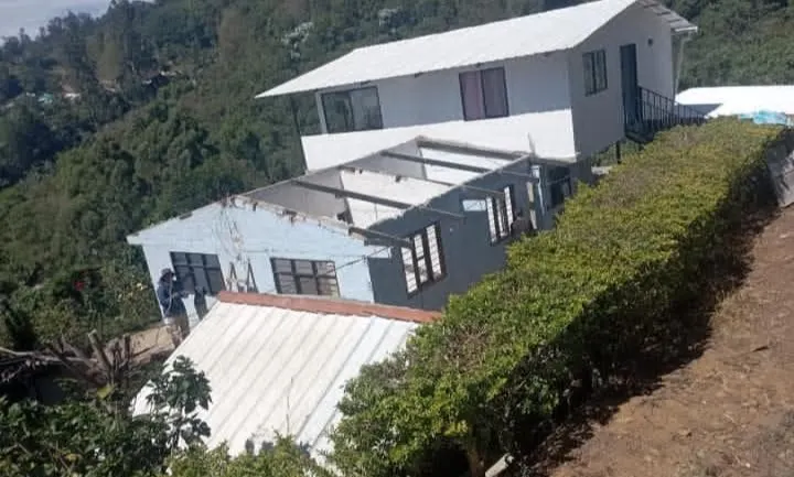 Foto 1 de los daños reportados por Rosalba Fernández baos