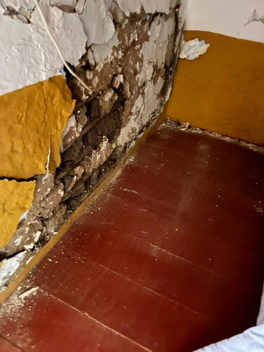 Foto 1 de los daños reportados por Luz Marina Mora Choachi