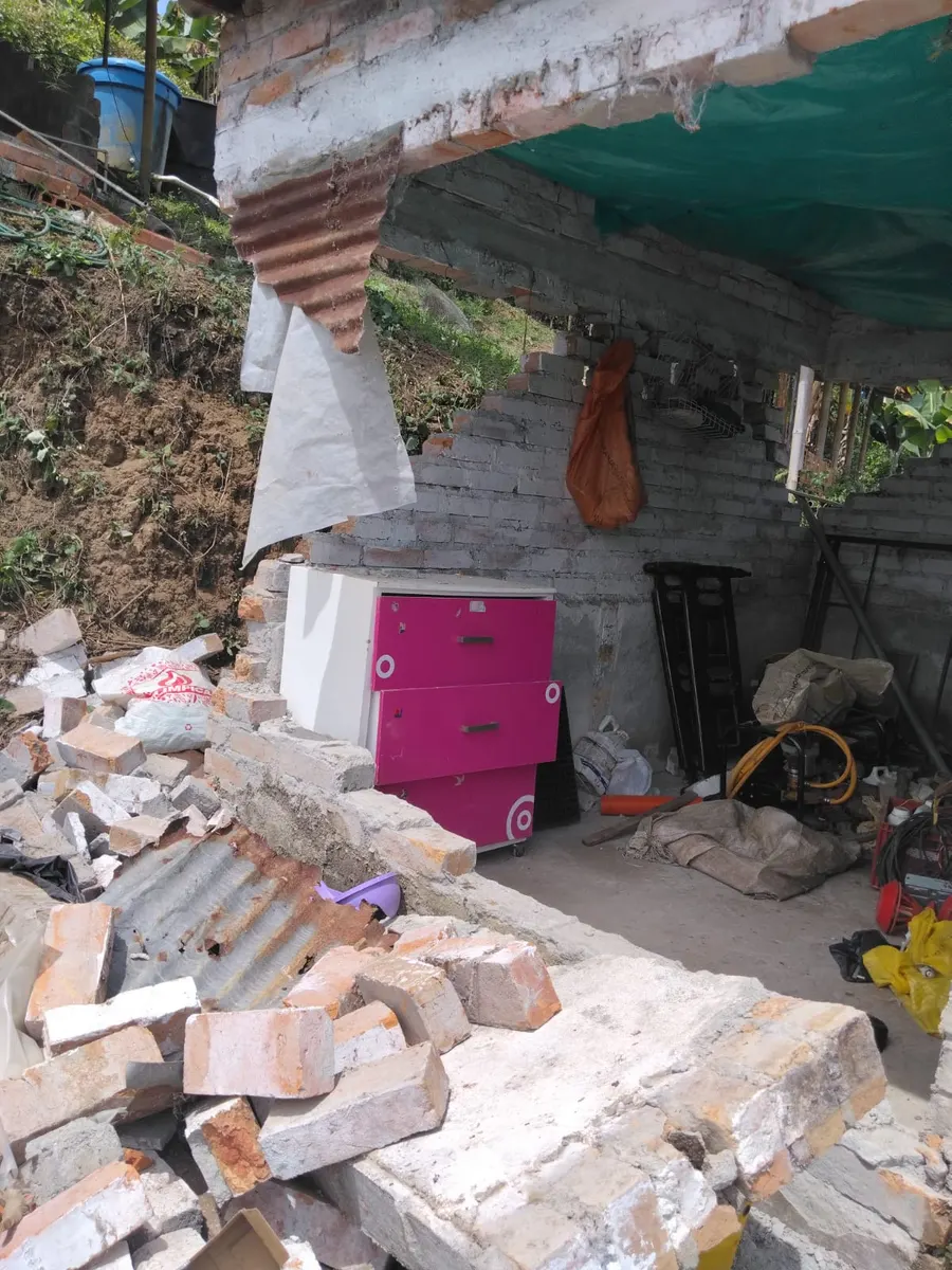 Foto 2 de los daños reportados por Laura Vanessa franco zapata