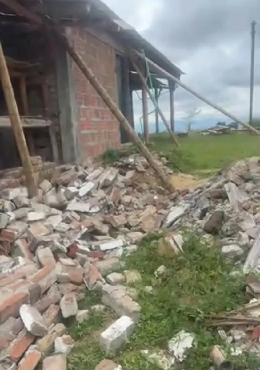 Foto 3 de los daños reportados por Gladis Franco García