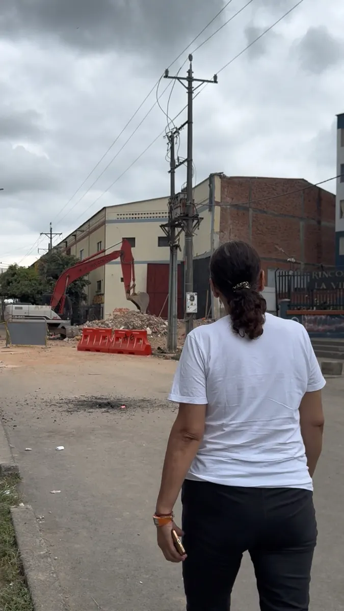 Foto 1 de los daños reportados por Sandra Mónica Cardona